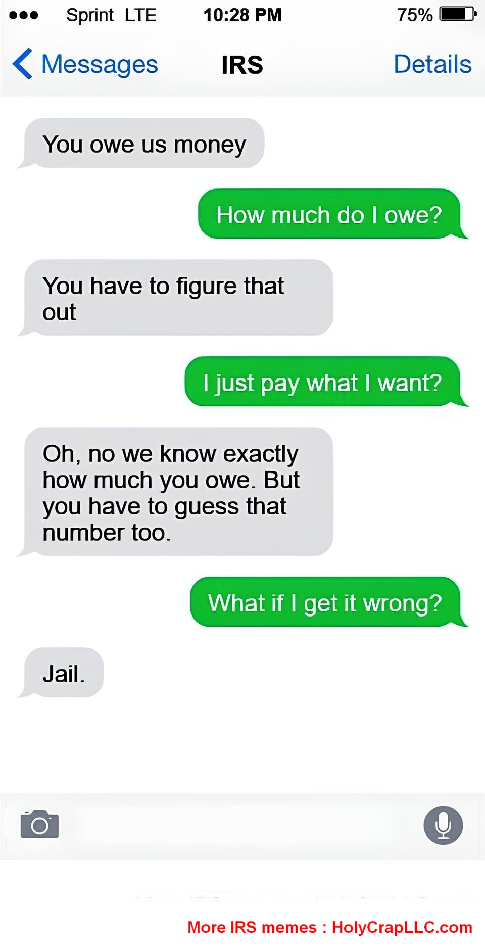 IRS Meme 3